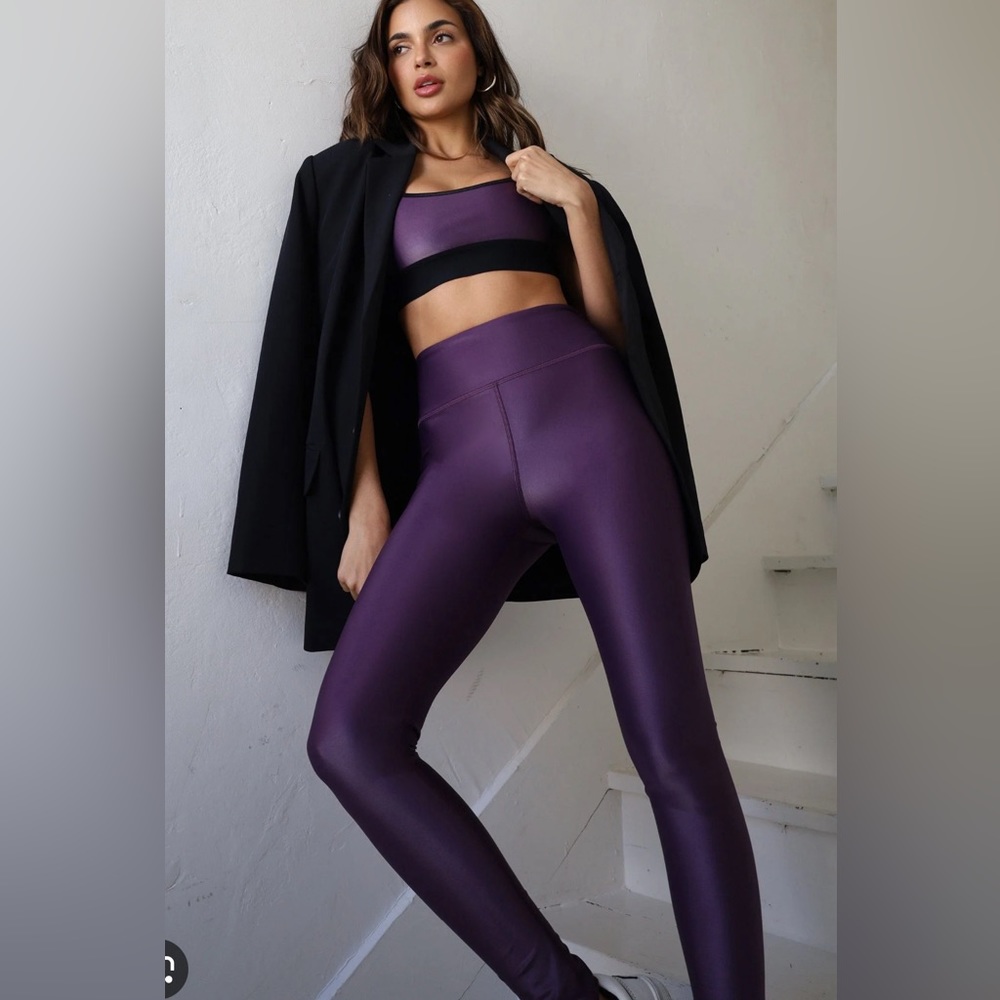 NWT Liquid leggings-AMETHYST size L